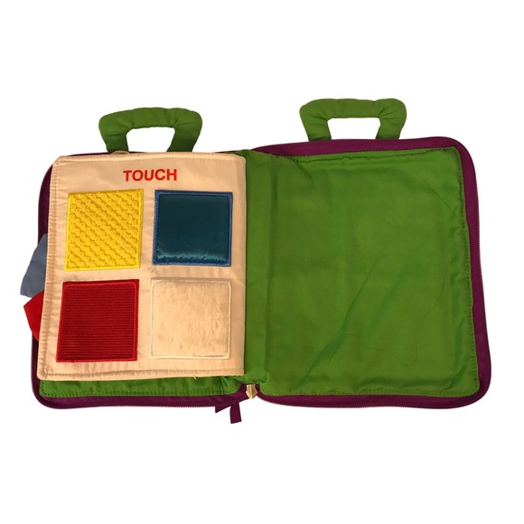 Toddler Quiet Book Car Activity Soft Interactive Vocabulary Fine Motor Fastener - Picture 10 of 10